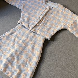 STORETS Dupe Lori Houndstooth 2 Piece Set